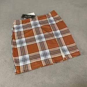 NWT Just Polly mini skirt